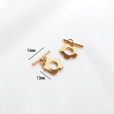 14K zlato u boji mesinga O preklopne kopče OT narukvice preklopne kopče Diy dodaci Pribor za izradu nakita