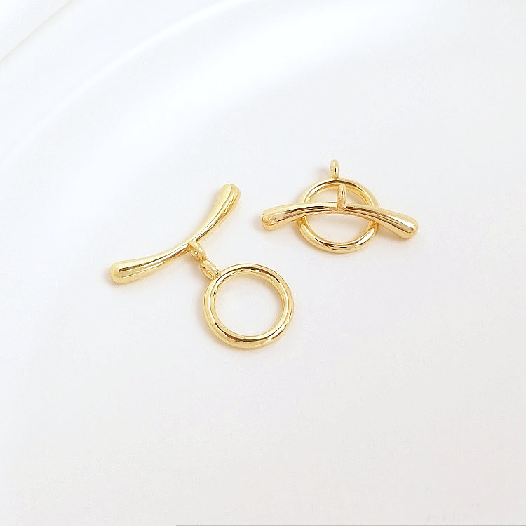 14K zlato u boji mesinga O preklopne kopče OT narukvice preklopne kopče Diy dodaci Pribor za izradu nakita