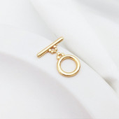 10MM 14K pozlaćena mesingana okrugla narukvica O preklopne kopče Visokokvalitetni dodaci za nakit „uradi sam“