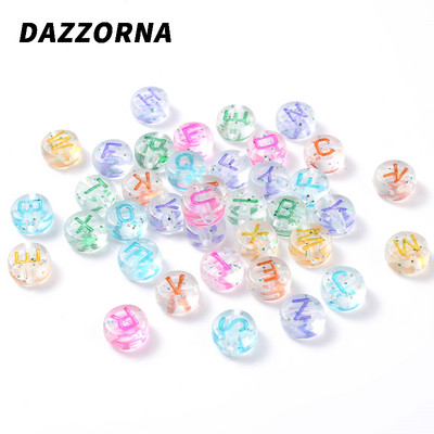 100 vnt kubo abėcėlės akrilo karoliukai 6x6 mm spalvos aukso raidžių karoliukai papuošalų kūrimas apyrankėms karoliai pasidaryk pats didmeninė prekyba