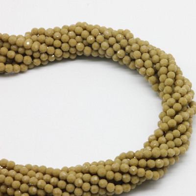 1 σκέλος 95 τμχ 4 χιλιοστά με όψη στρογγυλές γυάλινες χάντρες προς πώληση Πολύχρωμες κρυστάλλινες χάντρες αποστάτη για αξεσουάρ κατασκευής κοσμημάτων