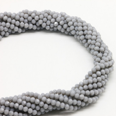 1 σκέλος 95 τμχ 4 χιλιοστά με όψη στρογγυλές γυάλινες χάντρες προς πώληση Πολύχρωμες κρυστάλλινες χάντρες αποστάτη για αξεσουάρ κατασκευής κοσμημάτων