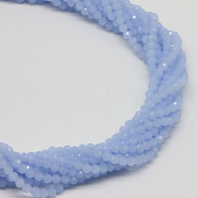 1 σκέλος 95 τμχ 4 χιλιοστά με όψη στρογγυλές γυάλινες χάντρες προς πώληση Πολύχρωμες κρυστάλλινες χάντρες αποστάτη για αξεσουάρ κατασκευής κοσμημάτων