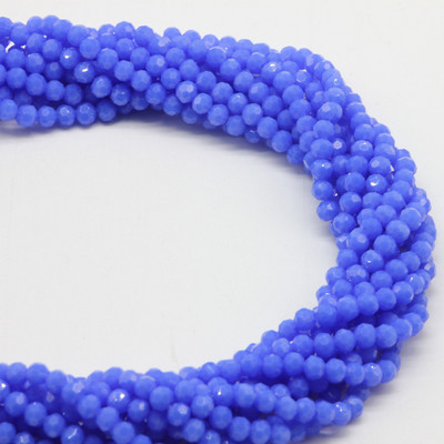 1 σκέλος 95 τμχ 4 χιλιοστά με όψη στρογγυλές γυάλινες χάντρες προς πώληση Πολύχρωμες κρυστάλλινες χάντρες αποστάτη για αξεσουάρ κατασκευής κοσμημάτων