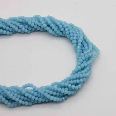 1 σκέλος 95 τμχ 4 χιλιοστά με όψη στρογγυλές γυάλινες χάντρες προς πώληση Πολύχρωμες κρυστάλλινες χάντρες αποστάτη για αξεσουάρ κατασκευής κοσμημάτων