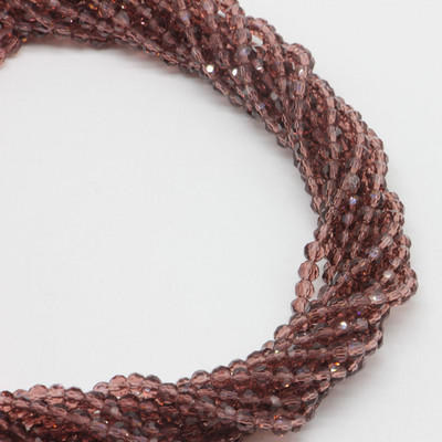 1 σκέλος 95 τμχ 4 χιλιοστά με όψη στρογγυλές γυάλινες χάντρες προς πώληση Πολύχρωμες κρυστάλλινες χάντρες αποστάτη για αξεσουάρ κατασκευής κοσμημάτων