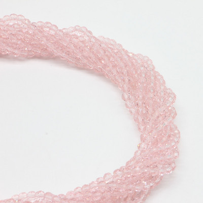 1 σκέλος 95 τμχ 4 χιλιοστά με όψη στρογγυλές γυάλινες χάντρες προς πώληση Πολύχρωμες κρυστάλλινες χάντρες αποστάτη για αξεσουάρ κατασκευής κοσμημάτων