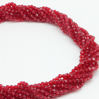 1 σκέλος 95 τμχ 4 χιλιοστά με όψη στρογγυλές γυάλινες χάντρες προς πώληση Πολύχρωμες κρυστάλλινες χάντρες αποστάτη για αξεσουάρ κατασκευής κοσμημάτων