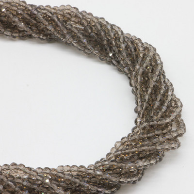 1 σκέλος 95 τμχ 4 χιλιοστά με όψη στρογγυλές γυάλινες χάντρες προς πώληση Πολύχρωμες κρυστάλλινες χάντρες αποστάτη για αξεσουάρ κατασκευής κοσμημάτων