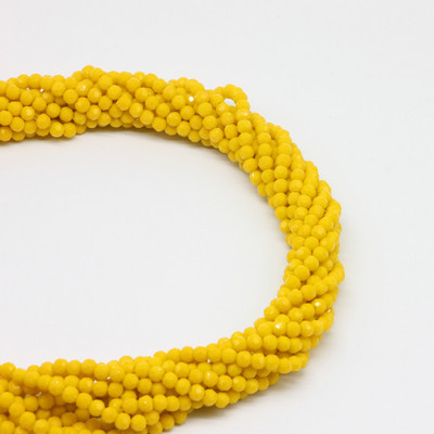 1 σκέλος 95 τμχ 4 χιλιοστά με όψη στρογγυλές γυάλινες χάντρες προς πώληση Πολύχρωμες κρυστάλλινες χάντρες αποστάτη για αξεσουάρ κατασκευής κοσμημάτων