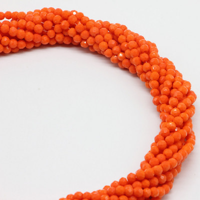 1 σκέλος 95 τμχ 4 χιλιοστά με όψη στρογγυλές γυάλινες χάντρες προς πώληση Πολύχρωμες κρυστάλλινες χάντρες αποστάτη για αξεσουάρ κατασκευής κοσμημάτων