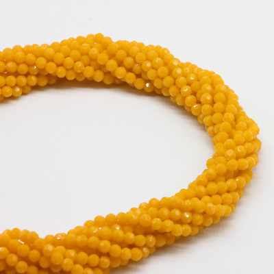 1 σκέλος 95 τμχ 4 χιλιοστά με όψη στρογγυλές γυάλινες χάντρες προς πώληση Πολύχρωμες κρυστάλλινες χάντρες αποστάτη για αξεσουάρ κατασκευής κοσμημάτων