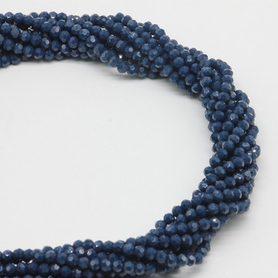 1 σκέλος 95 τμχ 4 χιλιοστά με όψη στρογγυλές γυάλινες χάντρες προς πώληση Πολύχρωμες κρυστάλλινες χάντρες αποστάτη για αξεσουάρ κατασκευής κοσμημάτων