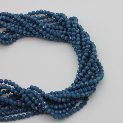 1 σκέλος 95 τμχ 4 χιλιοστά με όψη στρογγυλές γυάλινες χάντρες προς πώληση Πολύχρωμες κρυστάλλινες χάντρες αποστάτη για αξεσουάρ κατασκευής κοσμημάτων