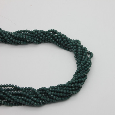 1 σκέλος 95 τμχ 4 χιλιοστά με όψη στρογγυλές γυάλινες χάντρες προς πώληση Πολύχρωμες κρυστάλλινες χάντρες αποστάτη για αξεσουάρ κατασκευής κοσμημάτων