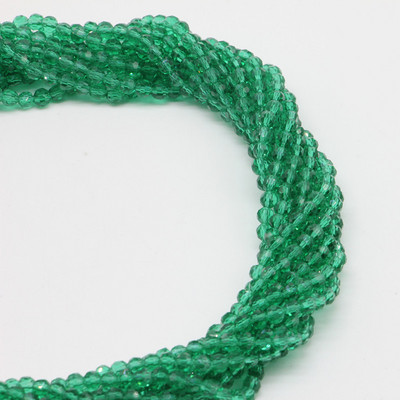 1 σκέλος 95 τμχ 4 χιλιοστά με όψη στρογγυλές γυάλινες χάντρες προς πώληση Πολύχρωμες κρυστάλλινες χάντρες αποστάτη για αξεσουάρ κατασκευής κοσμημάτων