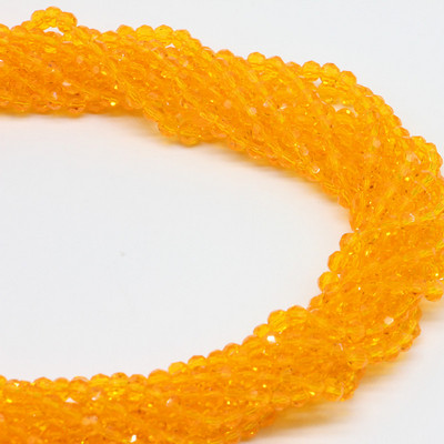 1 σκέλος 95 τμχ 4 χιλιοστά με όψη στρογγυλές γυάλινες χάντρες προς πώληση Πολύχρωμες κρυστάλλινες χάντρες αποστάτη για αξεσουάρ κατασκευής κοσμημάτων