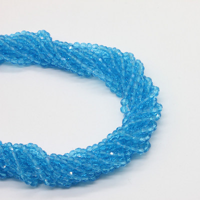 1 σκέλος 95 τμχ 4 χιλιοστά με όψη στρογγυλές γυάλινες χάντρες προς πώληση Πολύχρωμες κρυστάλλινες χάντρες αποστάτη για αξεσουάρ κατασκευής κοσμημάτων