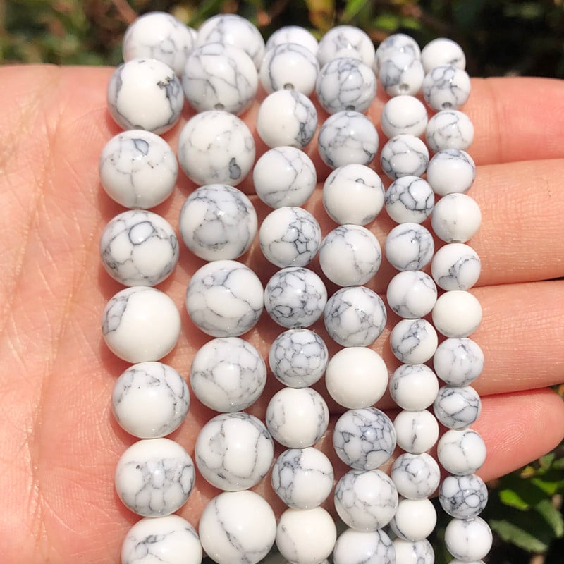 Természetes kő gyöngyök 4-10 mm tigrisszem láva amazonit türkizek achátok napkő gyöngyök ékszerkészítéshez barkács karkötő 15 hüvelyk