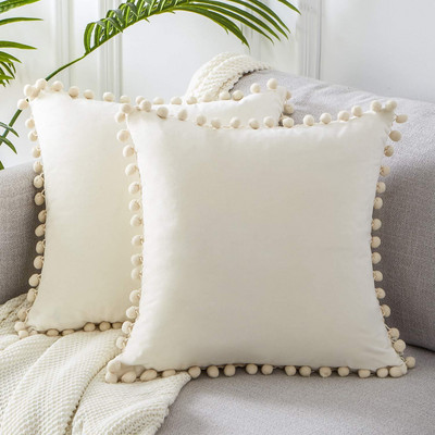Puha bársony párnahuzat dekoratív párnák díszpárnahuzat puha egyszínű színű luxus lakberendezési nappali kanapé ülőke kávé