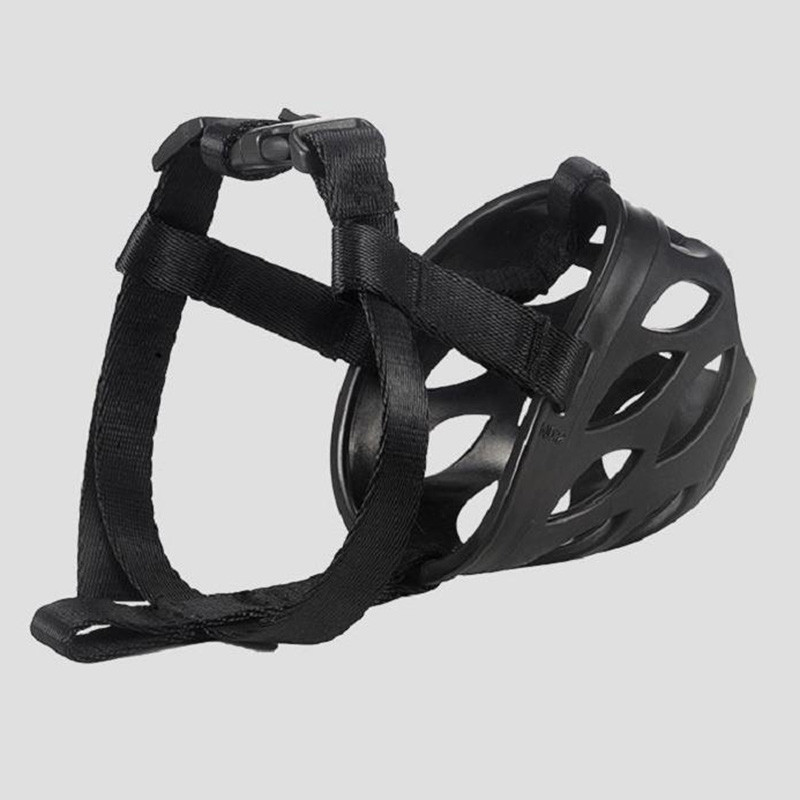 Šešių dydžių naminių šunų snukis mažiems vidutinio dydžio dideliems šunims Kvėpuojantis pralaidus nosis, saugantis nuo įkandimo, kramtomas naminių gyvūnėlių antsnukis