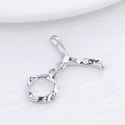 25*13.5MM 14K pozlaćena mesingana ogrlica s rombom O preklopne kopče Visokokvalitetni pribor za izradu nakita „uradi sam“