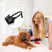 Podesiva maska za njušku za štene protiv ugriza za velike pse, male srednje velike pse, čivave, šiba inu, izdržljive kožne njuške za kućne ljubimce chiens