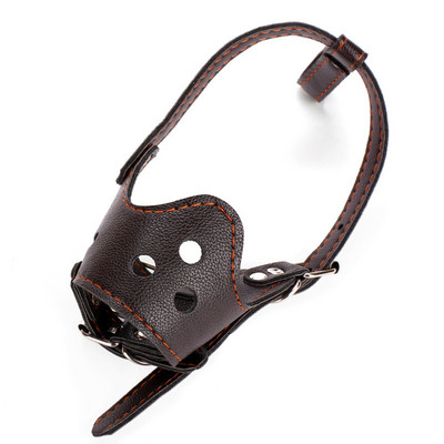 Podesiva maska za njušku za štene protiv ugriza za velike pse, male srednje velike pse, čivave, šiba inu, izdržljive kožne njuške za kućne ljubimce chiens