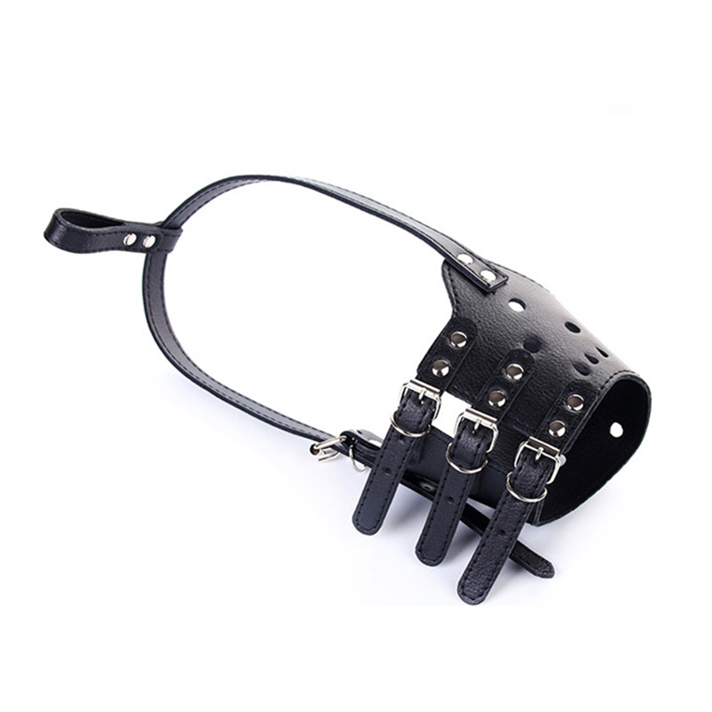 Podesiva maska za njušku za štene protiv ugriza za velike pse, male srednje velike pse, čivave, šiba inu, izdržljive kožne njuške za kućne ljubimce chiens