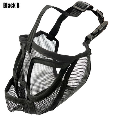 Állítható francia bulldog szájkosár kutyaszájmaszk Légáteresztő szájkosár ugatásgátló kellékekhez kutyaszájvédő