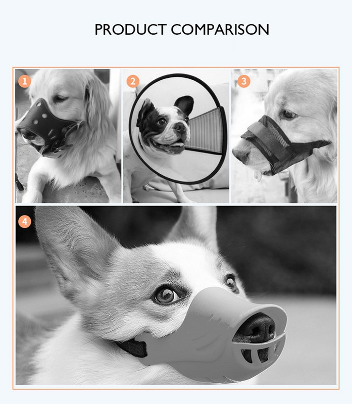 Állítható francia bulldog szájkosár kutyaszájmaszk Légáteresztő szájkosár ugatásgátló kellékekhez kutyaszájvédő