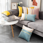 Nordic Luxury bársony párnahuzat 45x45cm otthoni dekoráció párnahuzat Patchwork kanapé párnahuzat design párnahuzat bársony