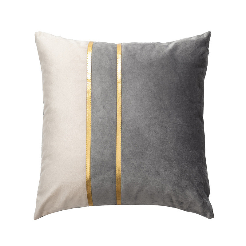 Nordic Luxury bársony párnahuzat 45x45cm otthoni dekoráció párnahuzat Patchwork kanapé párnahuzat design párnahuzat bársony