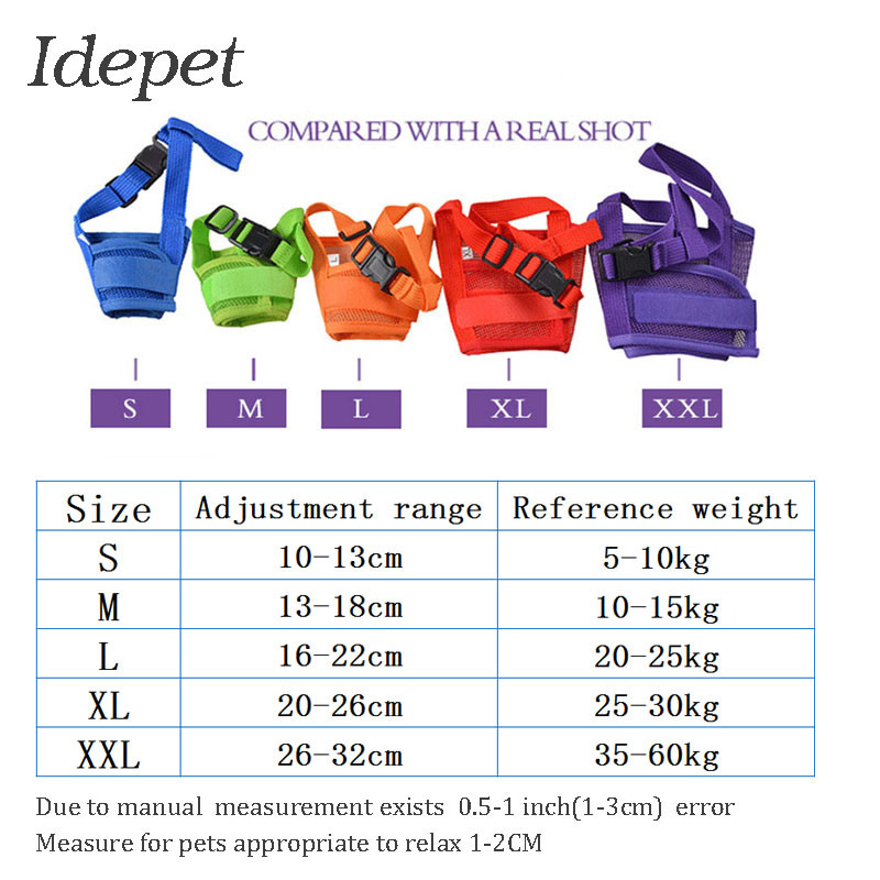 Reguliuojamas nuo lojimo naminio šuns snukis, skirtas mažiems dideliems šunims Kaukės snukučiai, kurie neleidžia kandžiotis lojoja Nailono dirželiai Naminių šunų priedai