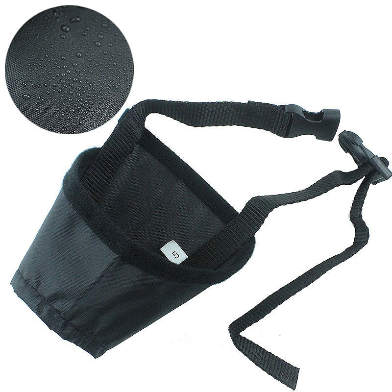 Nelojantis šuns snukis mažiems dideliems šunims Reguliuojami naminių gyvūnėlių burnos snukučiai Nailono dirželis kvėpuojantis šuns burnos snukis nuo įkandimo kramtyti