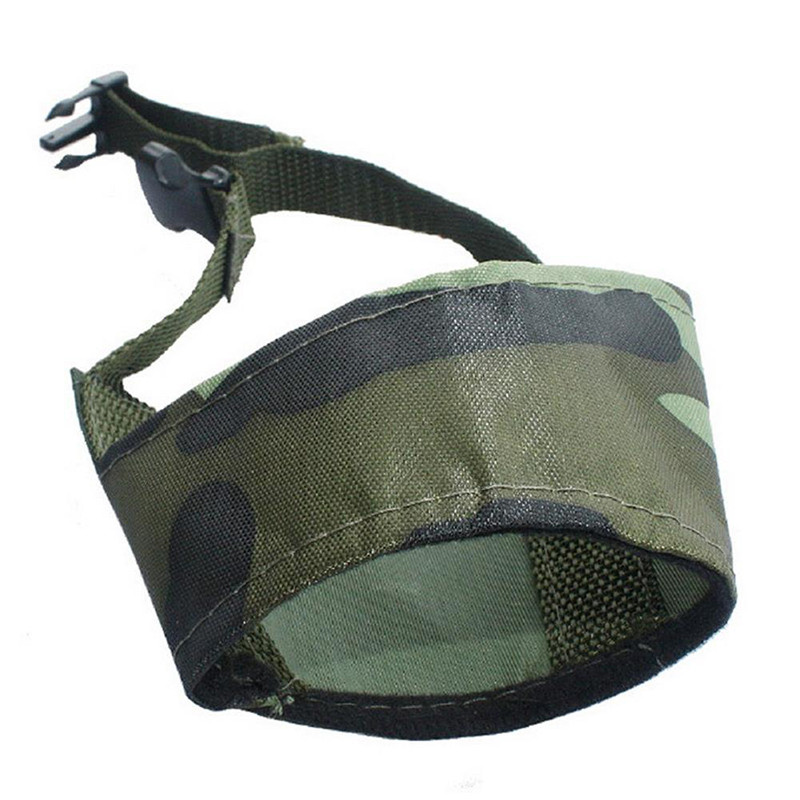 Nelojantis šuns snukis mažiems dideliems šunims Reguliuojami naminių gyvūnėlių burnos snukučiai Nailono dirželis kvėpuojantis šuns burnos snukis nuo įkandimo kramtyti