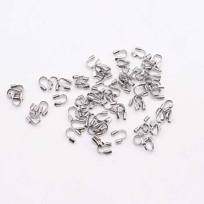 4,5x4mm 14K aukso spalva padengta viela Apsaugos vielos apsaugos kilpos U formos papuošalams gaminti "pasidaryk pats" priedai