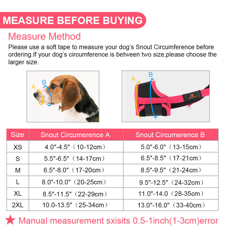 Kvėpuojantis tinklinis naminių šunų snukis Reguliuojamas nuo žievės šunų burnos kaukės dangtelis, kramtymas, priežiūra, šunų snukučiai, dresūra naminių gyvūnėlių priedai