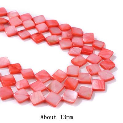 Natūralūs rožiniai perlamutriniai karoliukai širdies žvaigždės apvalūs dažyti kriauklių karoliukai, gėlavandeniai karoliukai, skirti papuošalams gaminti „pasidaryk pats“ 15 colių