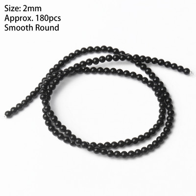 Natūralaus akmens juodo agato karoliukai, netaisyklingi vandens lašai, apvalūs, laisvi onikso karoliukai papuošalams gaminti „pasidaryk pats“ apyrankės karoliai 15 colių / sruogos