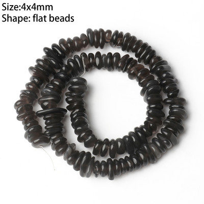 Natūralaus akmens juodo agato karoliukai, netaisyklingi vandens lašai, apvalūs, laisvi onikso karoliukai papuošalams gaminti „pasidaryk pats“ apyrankės karoliai 15 colių / sruogos