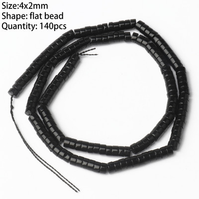 Natūralaus akmens juodo agato karoliukai, netaisyklingi vandens lašai, apvalūs, laisvi onikso karoliukai papuošalams gaminti „pasidaryk pats“ apyrankės karoliai 15 colių / sruogos