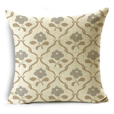 Tos pačios spalvos susiuvimo serijos pagalvės užvalkalas Creative geometrinis sofos įlankos langas prie lovos pagalvėlės užvalkalas 40 * 40 cm / 45 * 45 cm / 50 * 50 cm