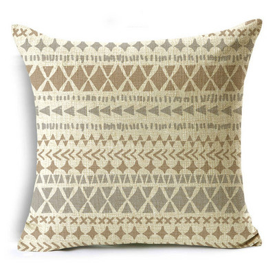 Tos pačios spalvos susiuvimo serijos pagalvės užvalkalas Creative geometrinis sofos įlankos langas prie lovos pagalvėlės užvalkalas 40 * 40 cm / 45 * 45 cm / 50 * 50 cm