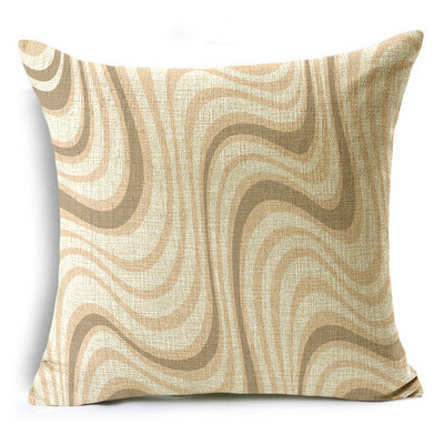 Tos pačios spalvos susiuvimo serijos pagalvės užvalkalas Creative geometrinis sofos įlankos langas prie lovos pagalvėlės užvalkalas 40 * 40 cm / 45 * 45 cm / 50 * 50 cm