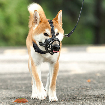 Мека гума Намордник за устата на кучето Отразяващи дишащи кошнички Намордници за малки, средни големи кучета Доставки за обучение на домашни любимци Аксесоари