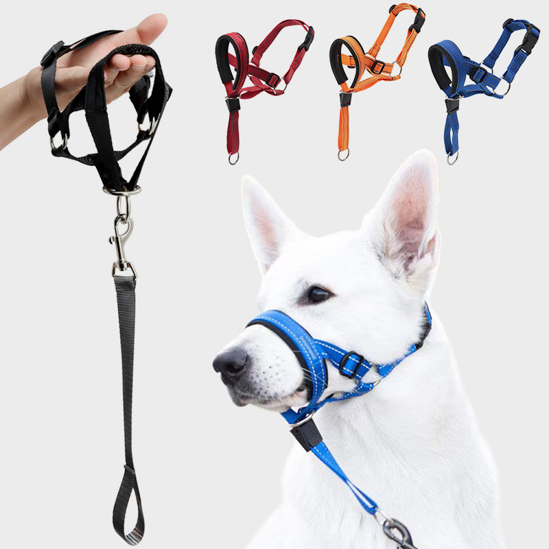 Kutyaszájú szájkosár kisméretű, nagytestű kutyák számára Állítható hálós, légáteresztő kisállatszáj szájkosar Kiképző póráz Vezérszabályozás Könnyen illeszkedő szájkosár