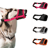 Nailono naminių šunų snukių tinklelis, pralaidus kvėpavimui mažiems dideliems šunims nuo lojimo, reguliuojama šunų burna Treniruotės produktai Naminių gyvūnėlių priedai