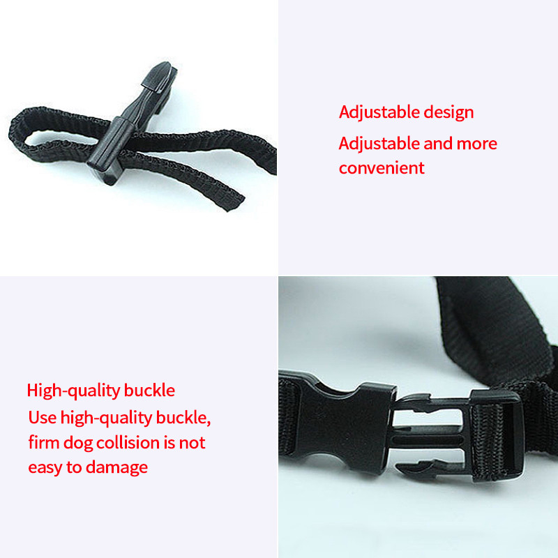 Naminių šunų snukis reguliuojamas kaukė Žievės įkandimas mažiems dideliems šunims nuo lojimo šunų burnos dresūros produktai Naminių gyvūnėlių priedai