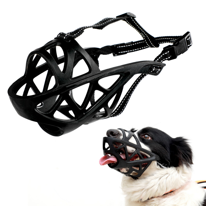 4 dydžių šunų snukučiai nuo kandžiojimo kaukė mažiems vidutiniams dideliems šunims nustoja loti burnos krepšelis čihuahua šuniuko reikmenys